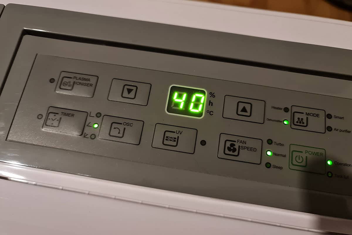 What Should I Set My Dehumidifier At? The Humidistat