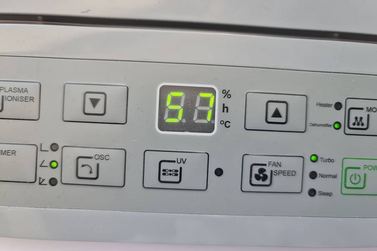 What The Numbers On A Dehumidifier Mean The Humidistat